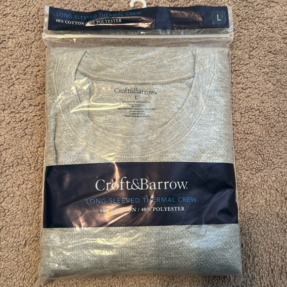 Men’s thermal crew - Picture 1 of 5